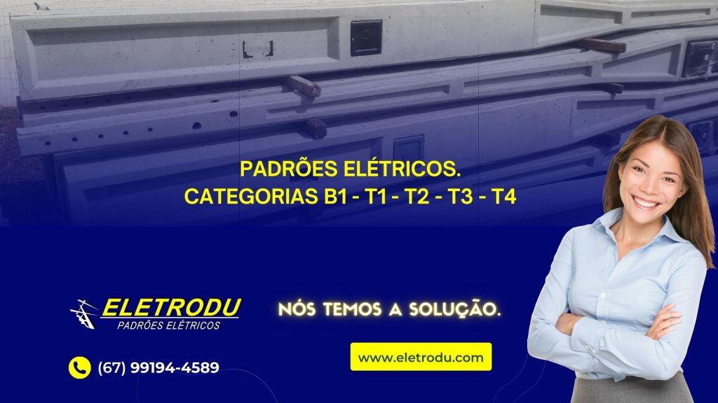 PADRÕES ELÉTRICOS. CATEGORIAS B1 - T1 - T2 - T3 - T4